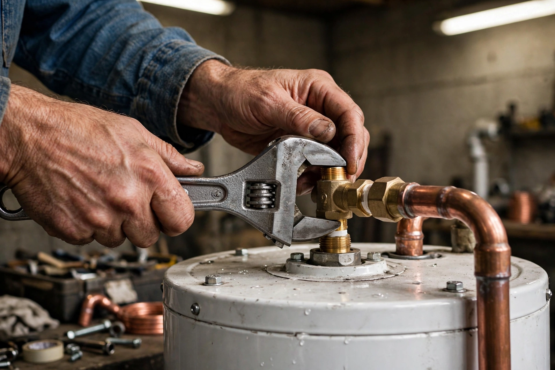 Thermostat Replacement in DeSoto, TX - Water heater leak repair service