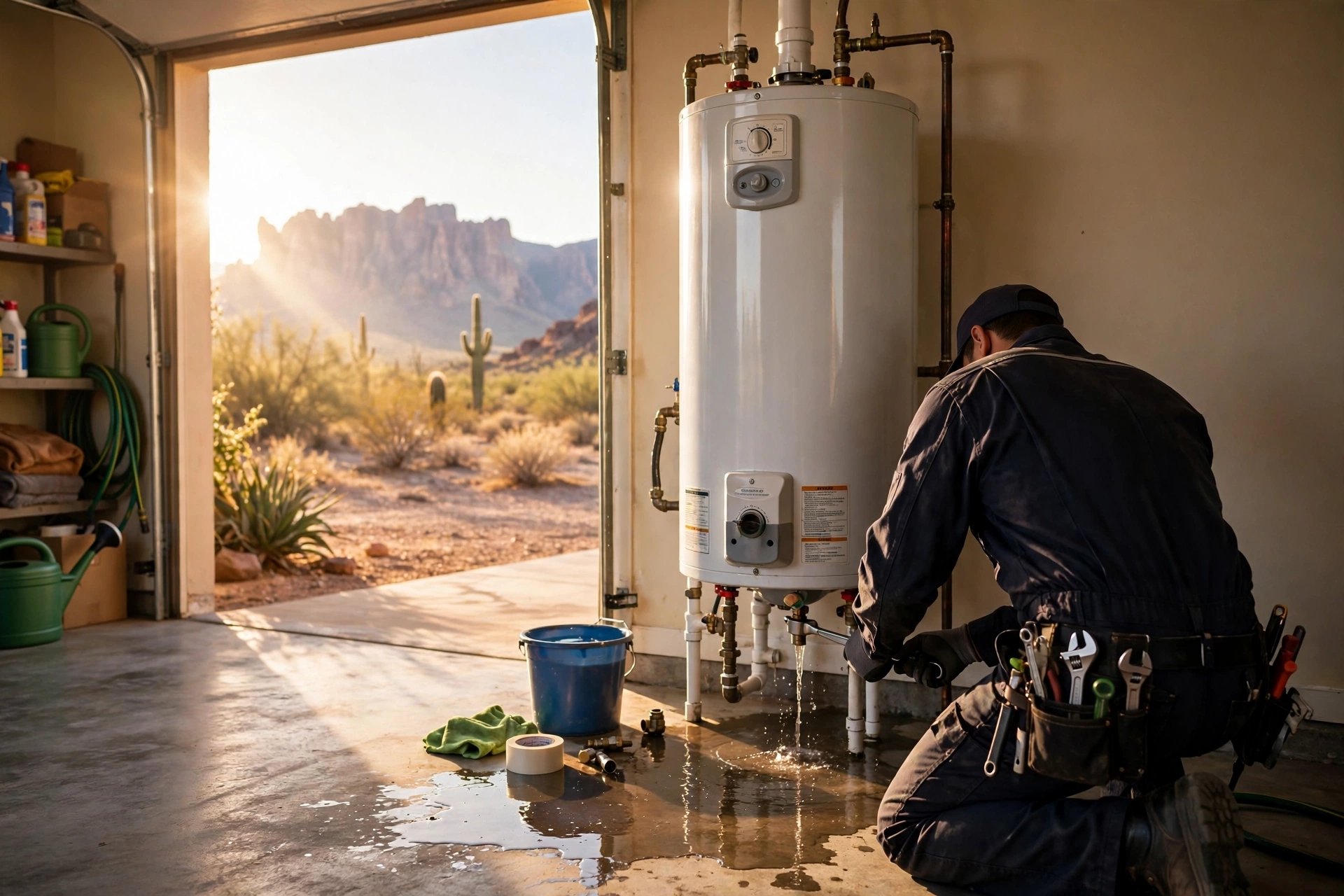 Water Heater Leak Repair in Ovilla, TX 75154 - Water heater leak repair