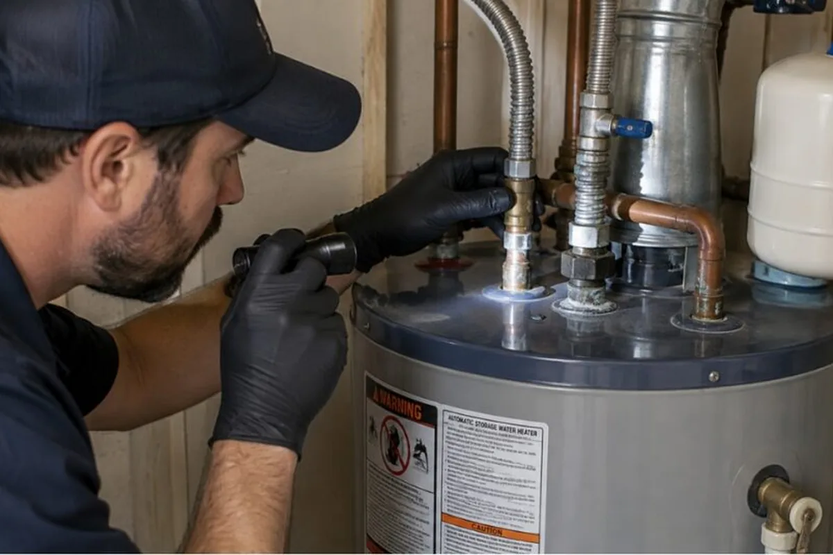 Detección de Fugas de Calentador de Agua en DeSoto, TX